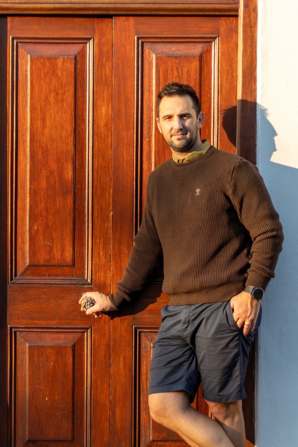Men's Ribbed Crew Neck Jersey