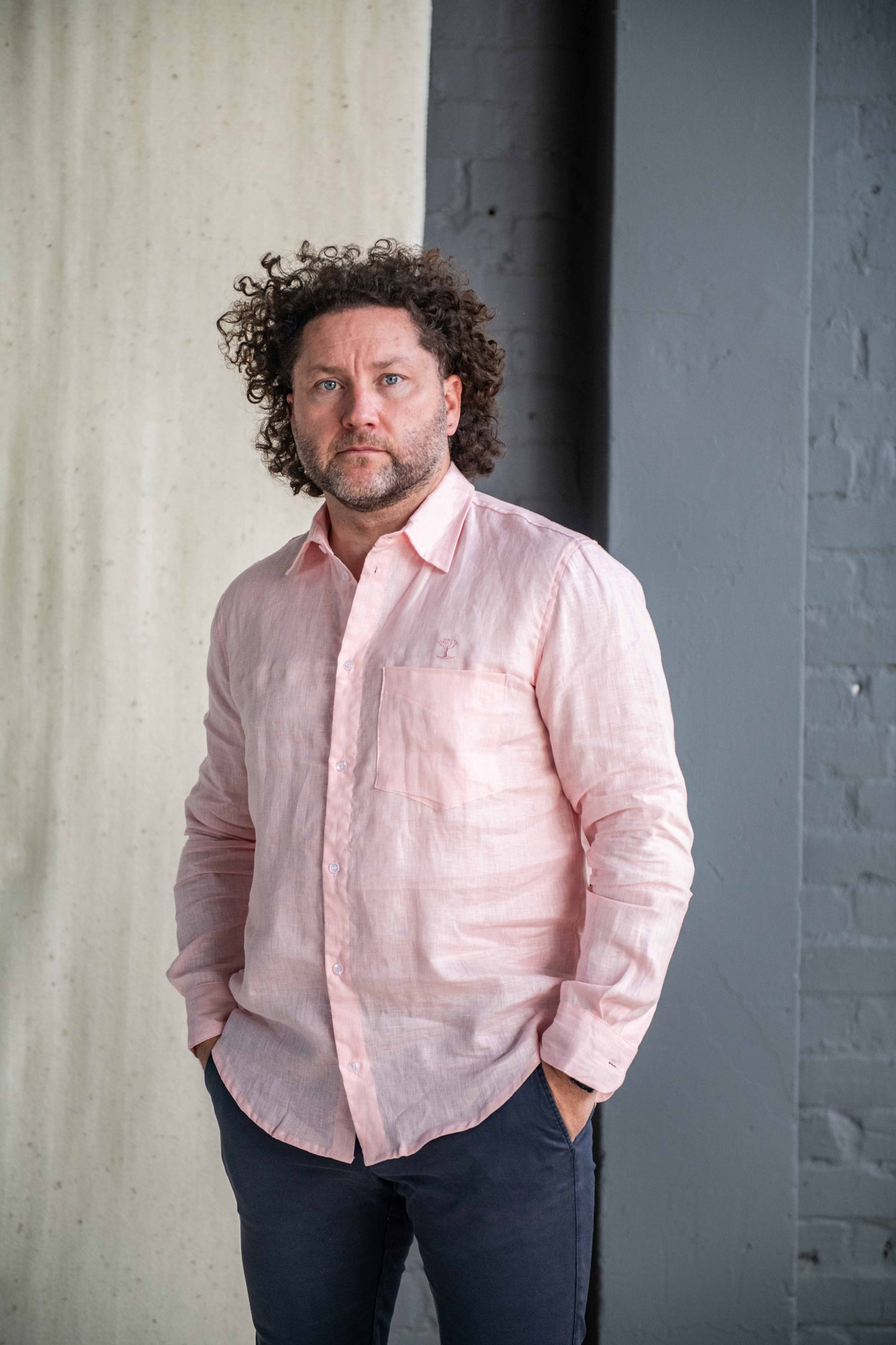 Men's Essential Linen Shirt