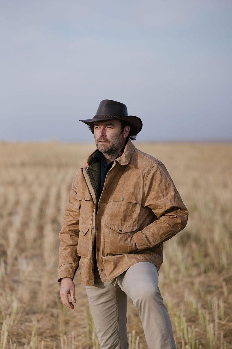 Men's 3 in 1 Wax Cotton Jacket