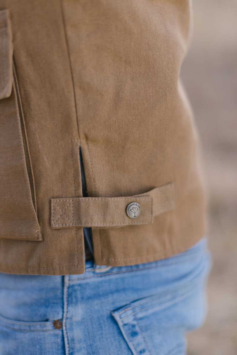 Men's Wax Cotton Gilet