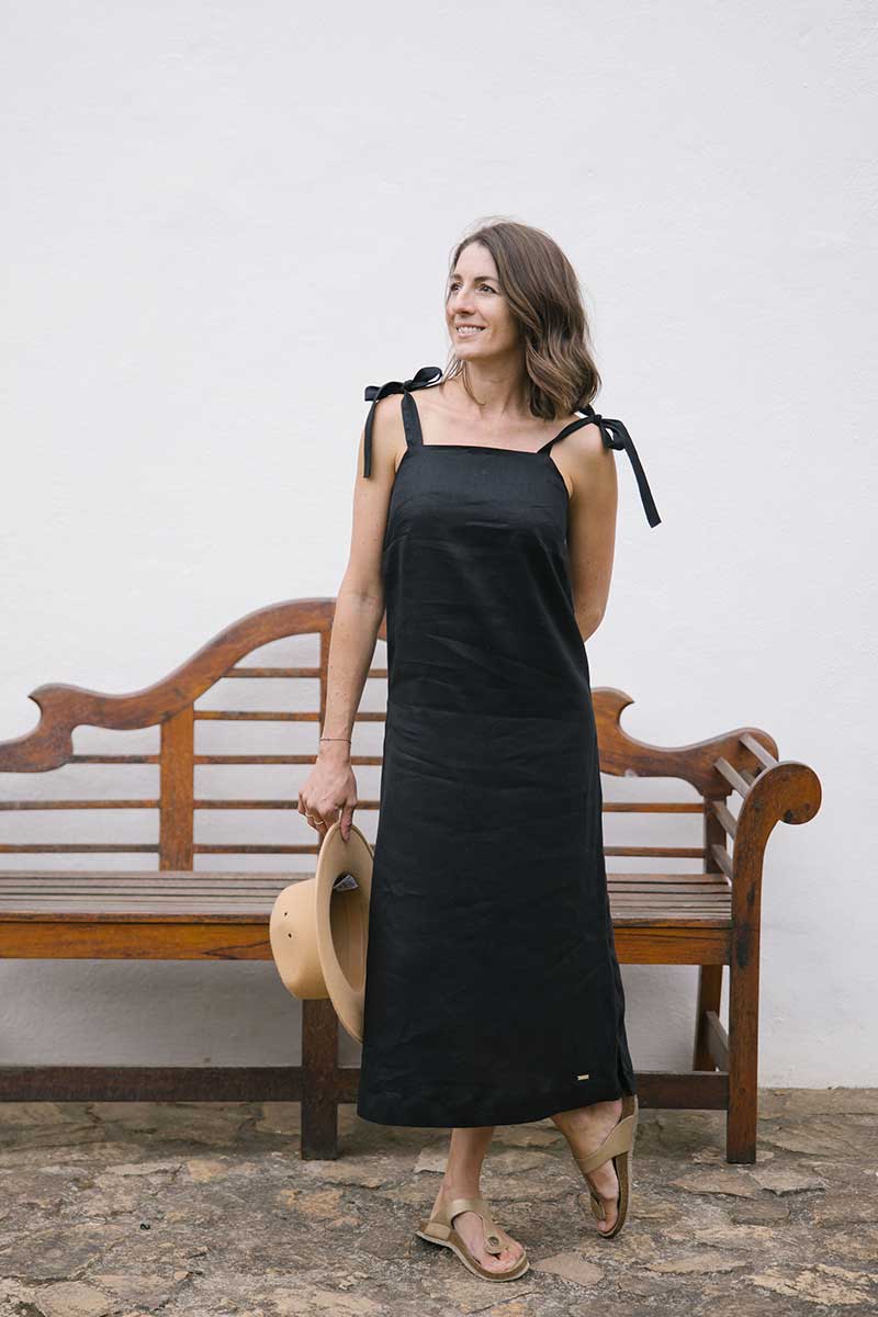 Women's Slip Dress Midi