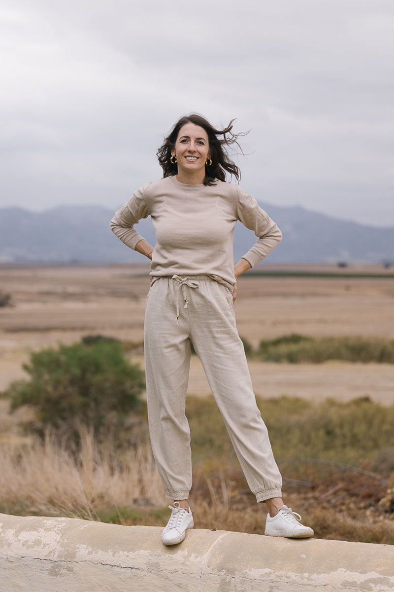 Women's Linen Jogger
