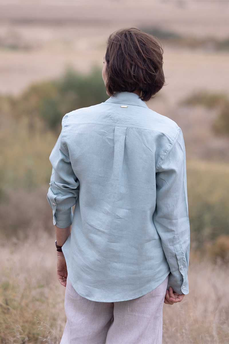 Women's Essential Linen Blouse