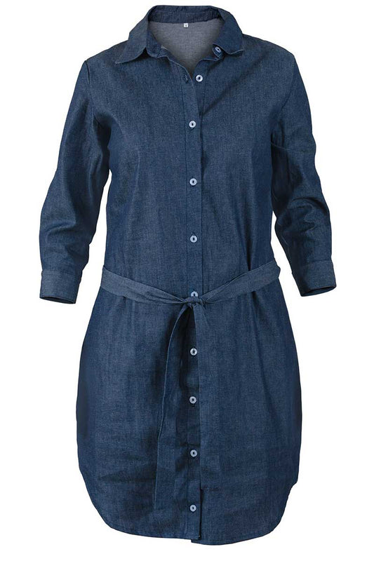 Women's Shirt Dress Denim