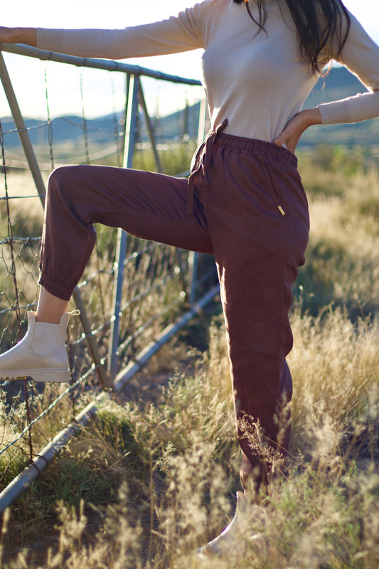 Women's Linen Jogger