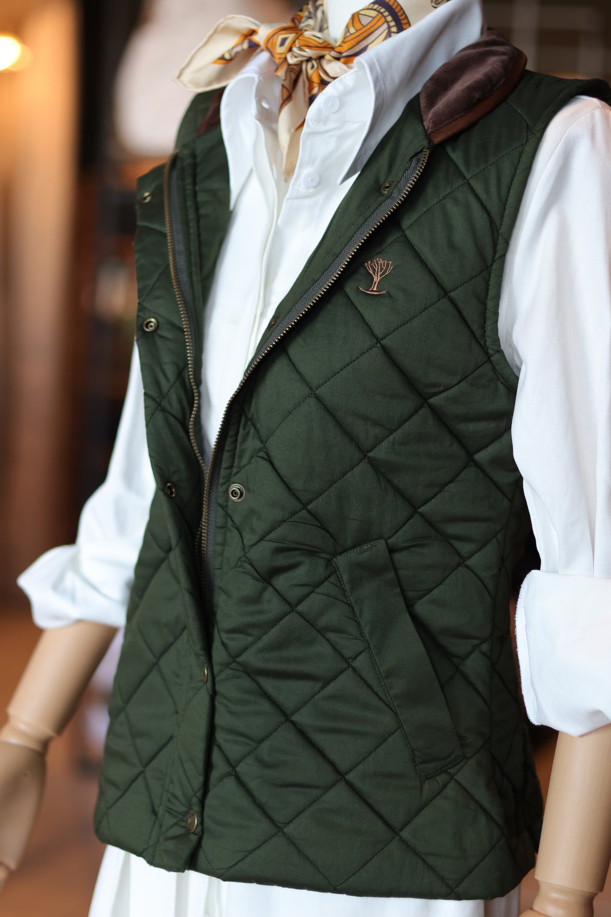 Ladies' Quilted Gilet