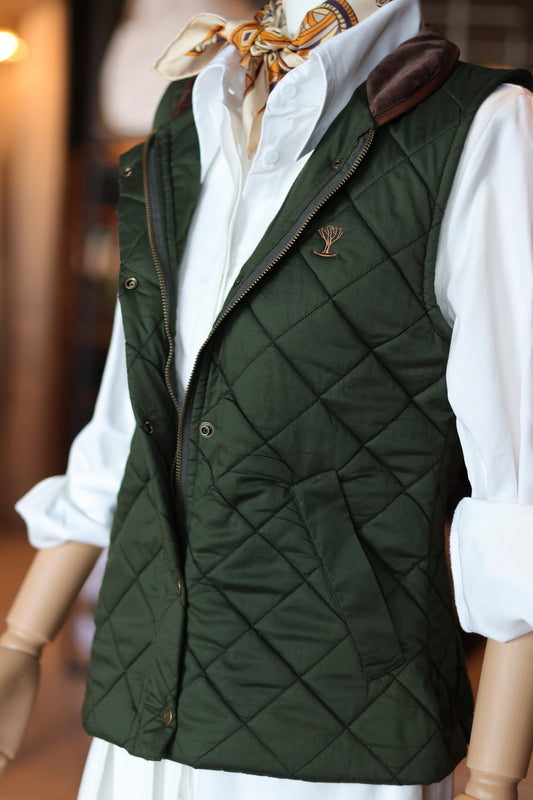Ladies Quilted Gilet