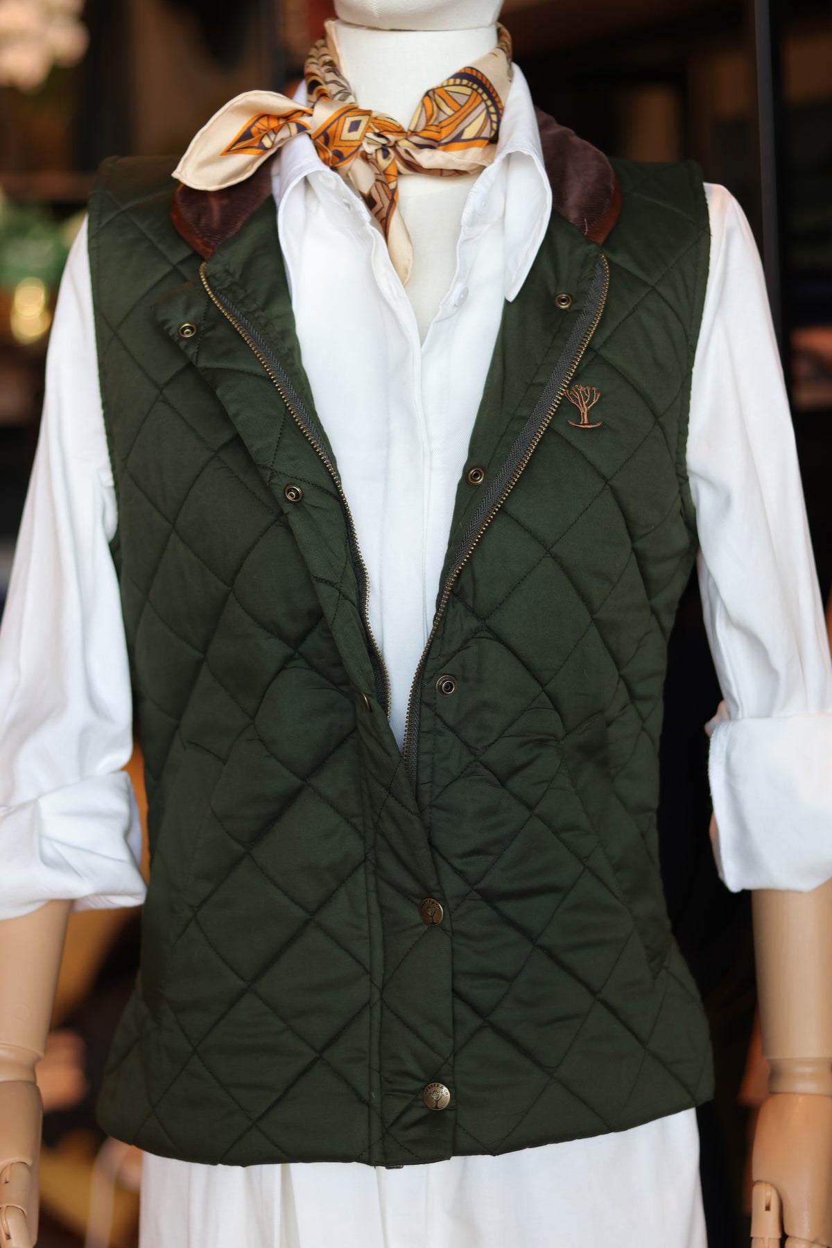 Ladies' Quilted Gilet
