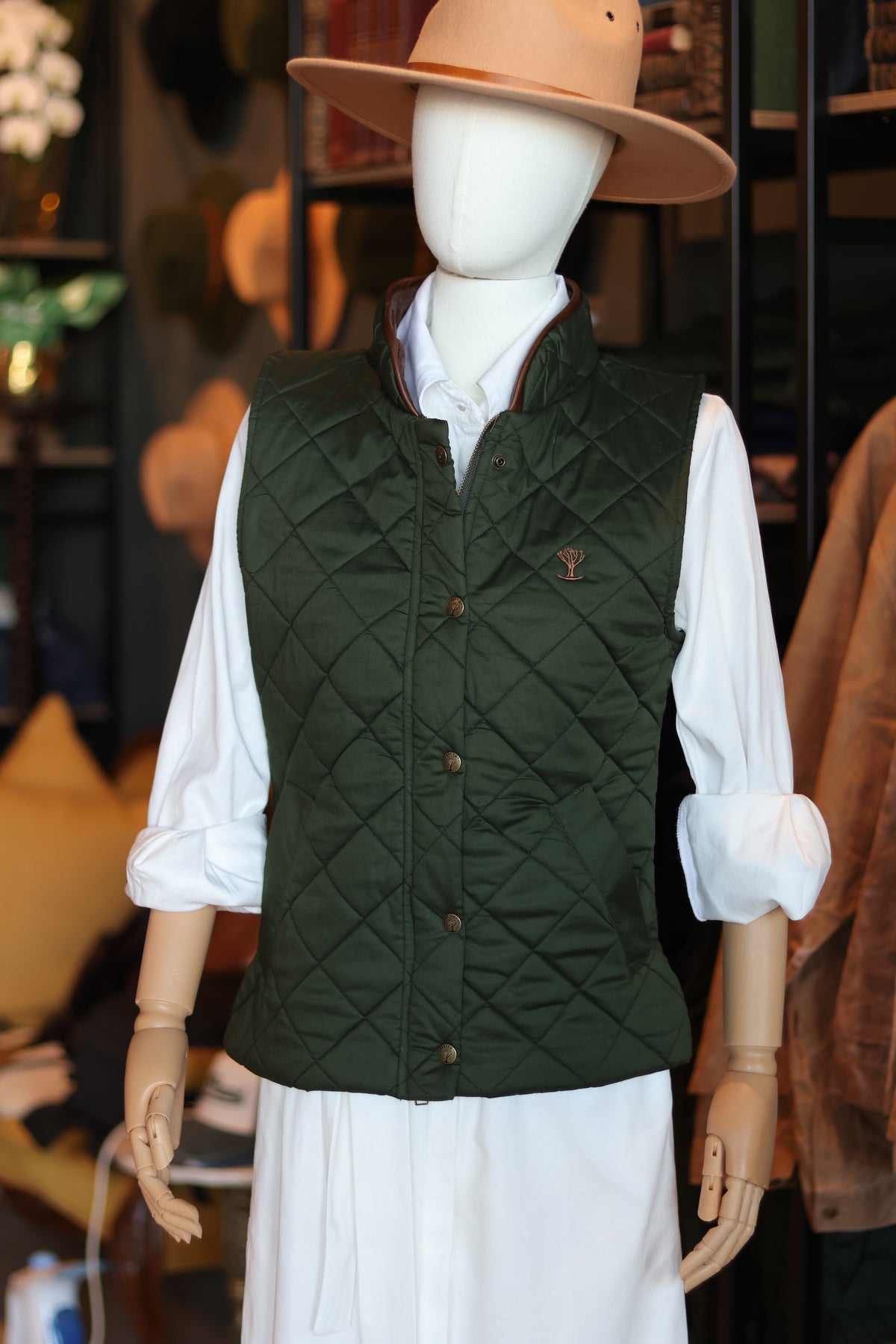 Ladies' Quilted Gilet