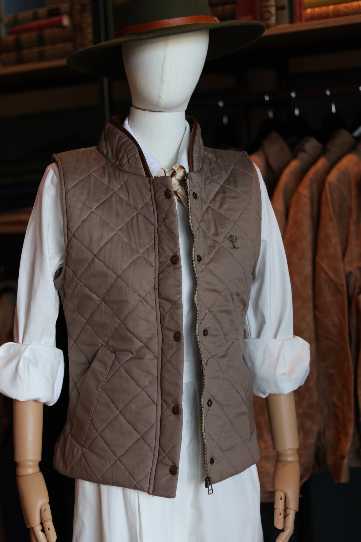 Ladies' Quilted Gilet