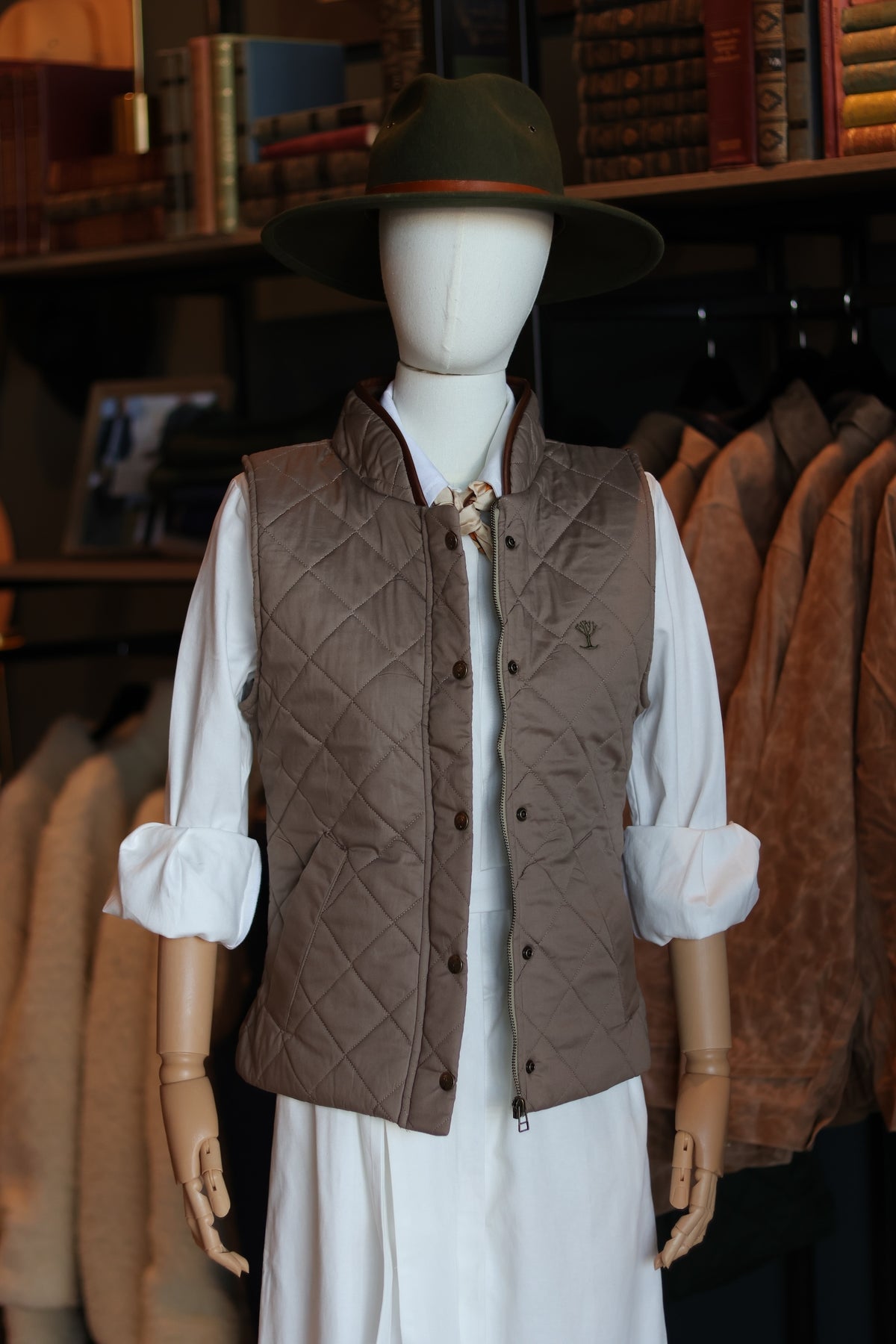 Ladies' Quilted Gilet