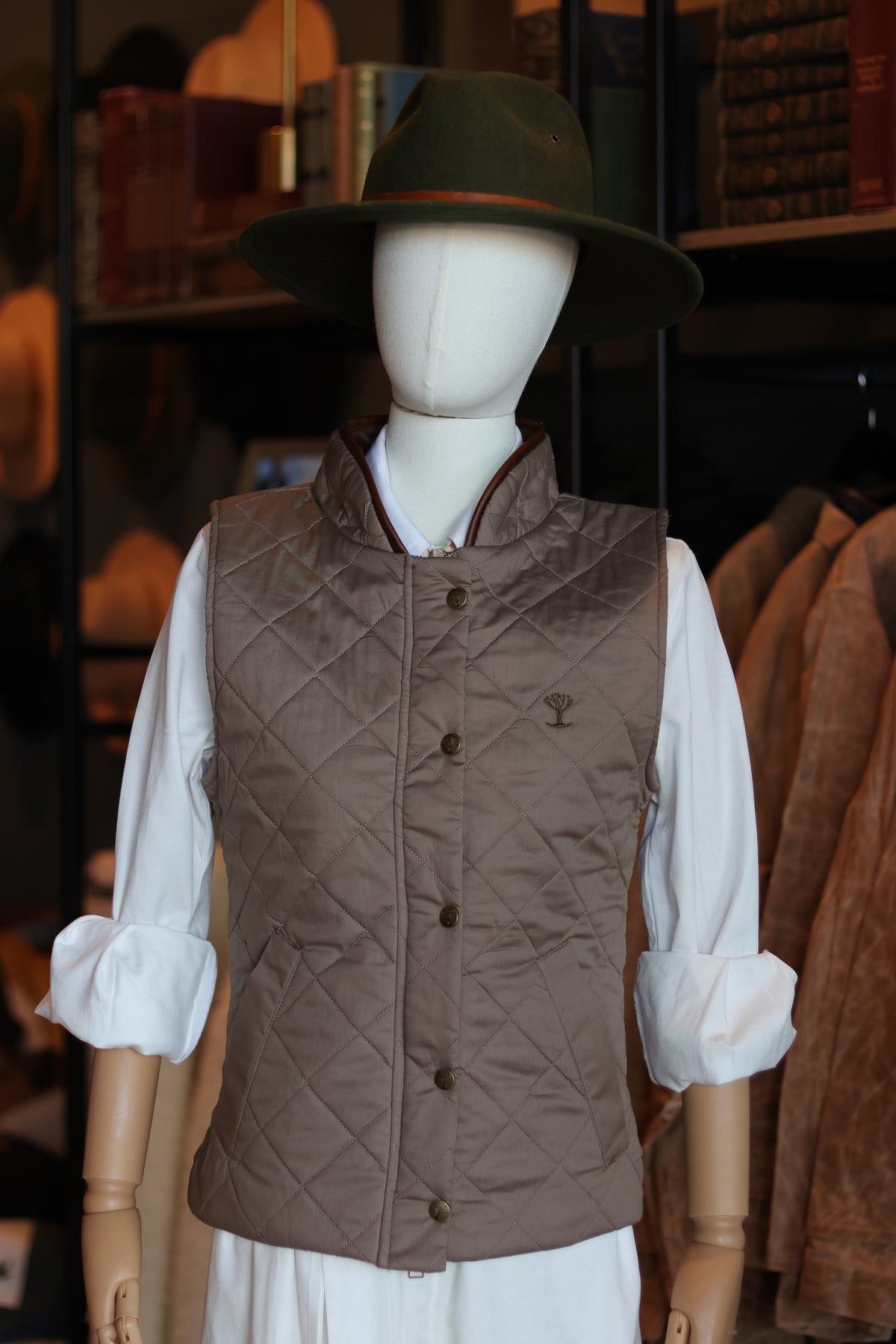 Ladies' Quilted Gilet