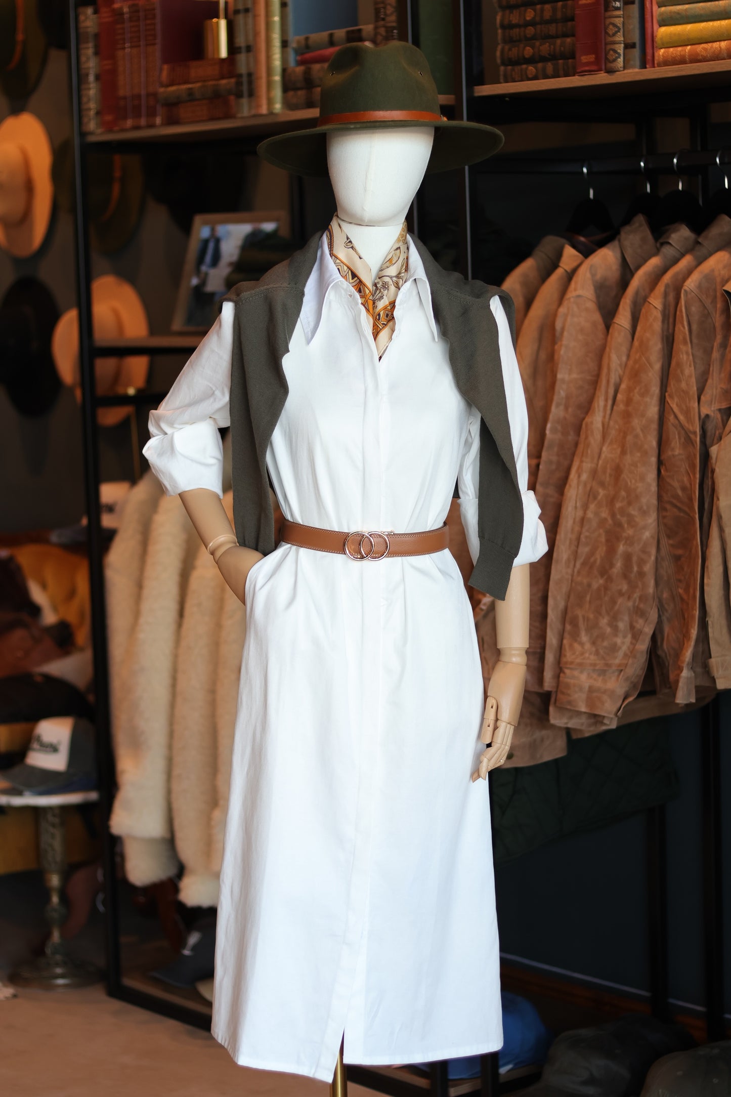 Gina Shirt Dress