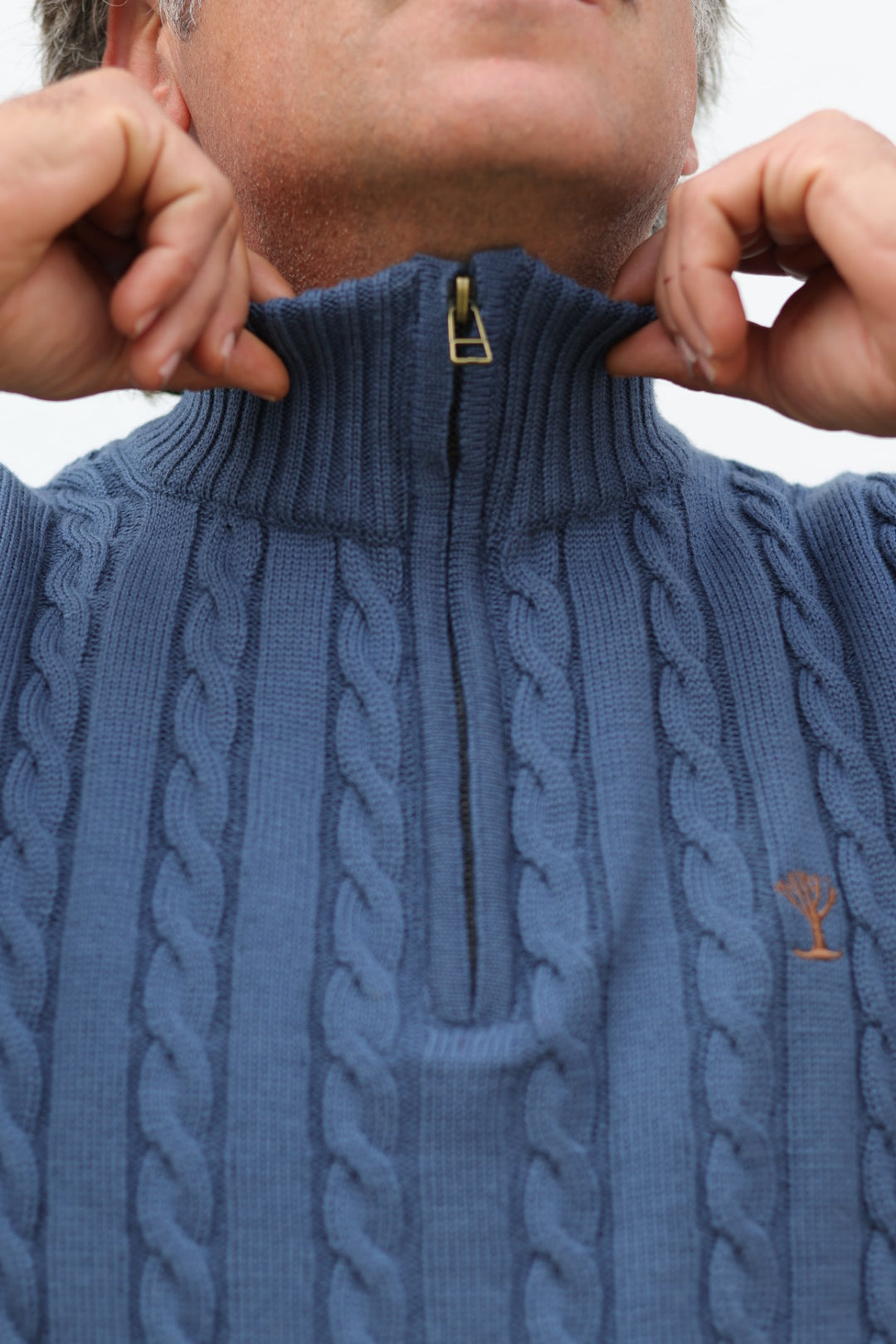 Cable Knit 1/4 Zip Jerseys