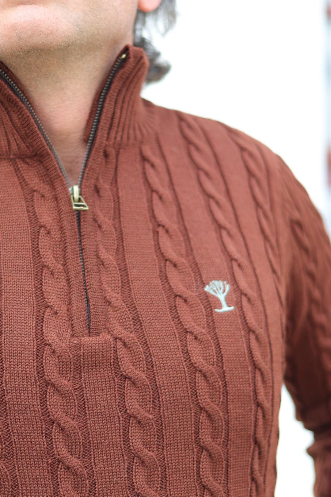 Cable Knit 1/4 Zip Jerseys