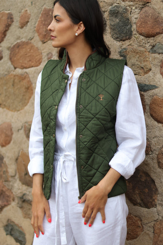 Ladies' Quilted Gilet