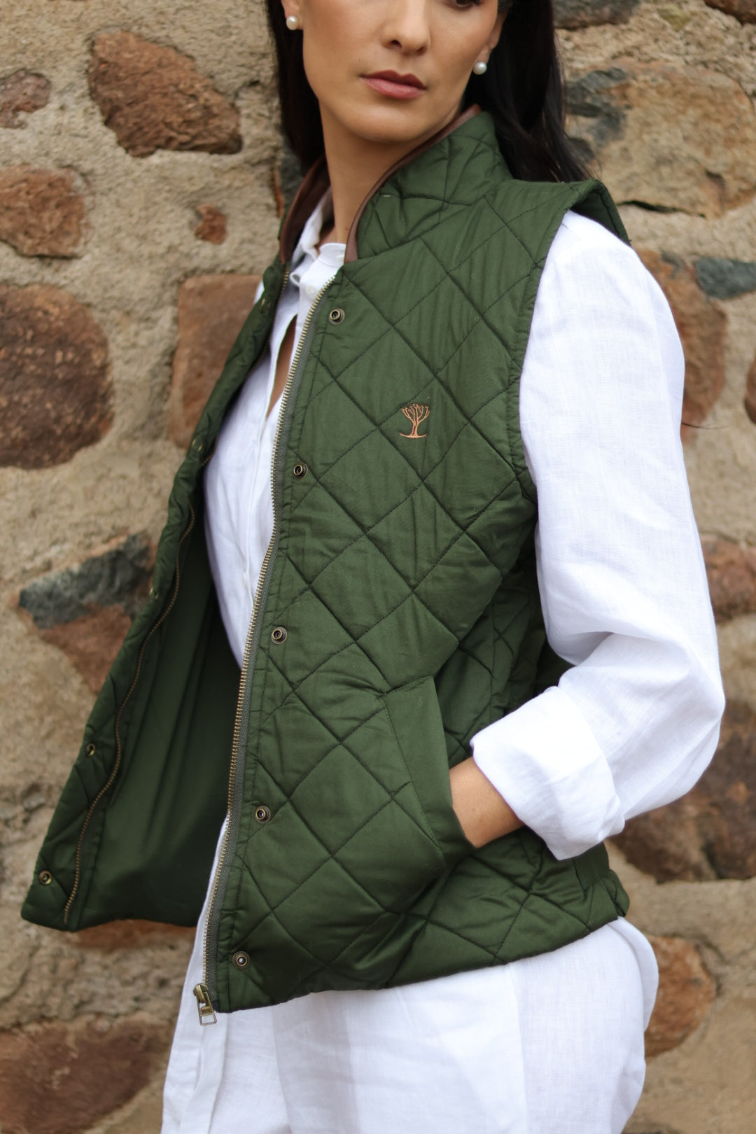 Ladies' Quilted Gilet