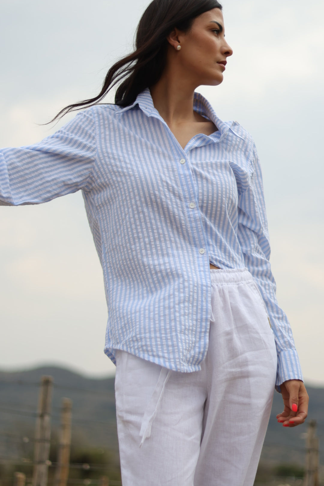 Ladies' Essential Cotton Blouse