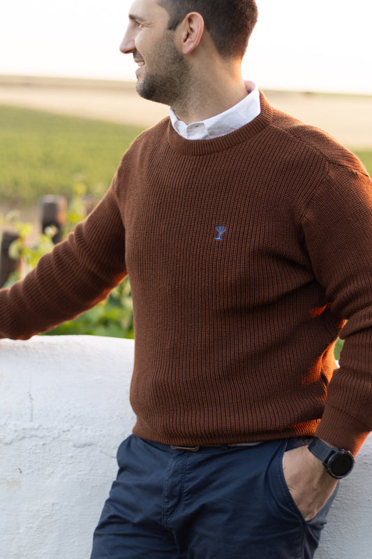 Men's Ribbed Crew Neck Jersey