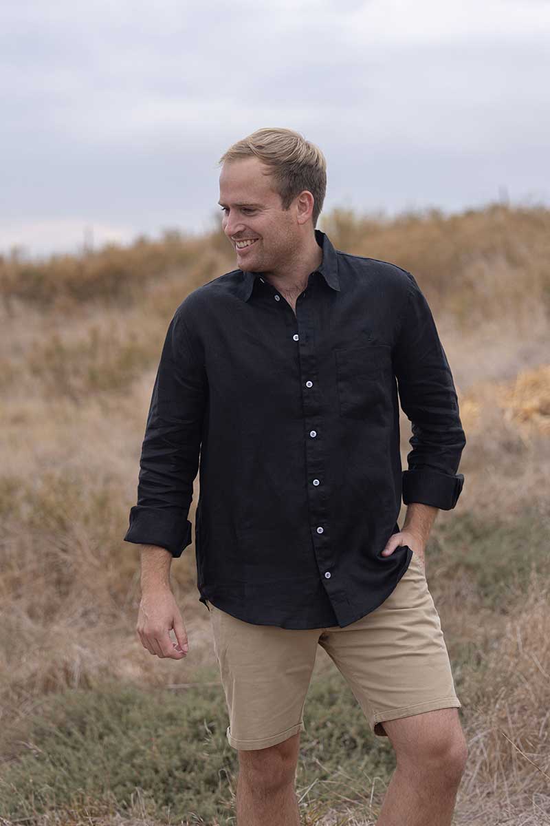 Men's Essential Linen Shirt