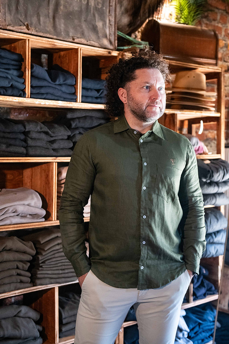 Men's Essential Linen Shirt