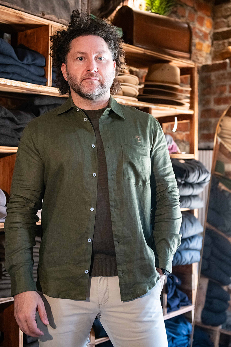 Men's Essential Linen Shirt