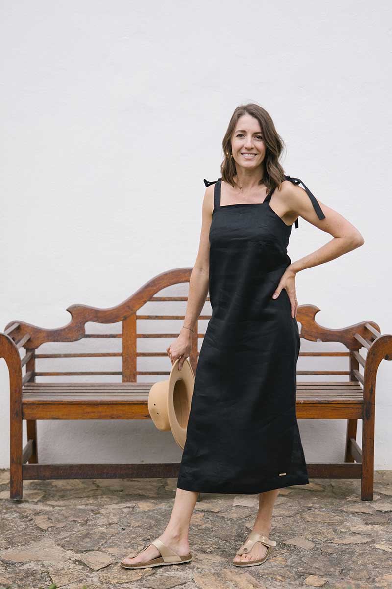Women's Slip Dress Midi